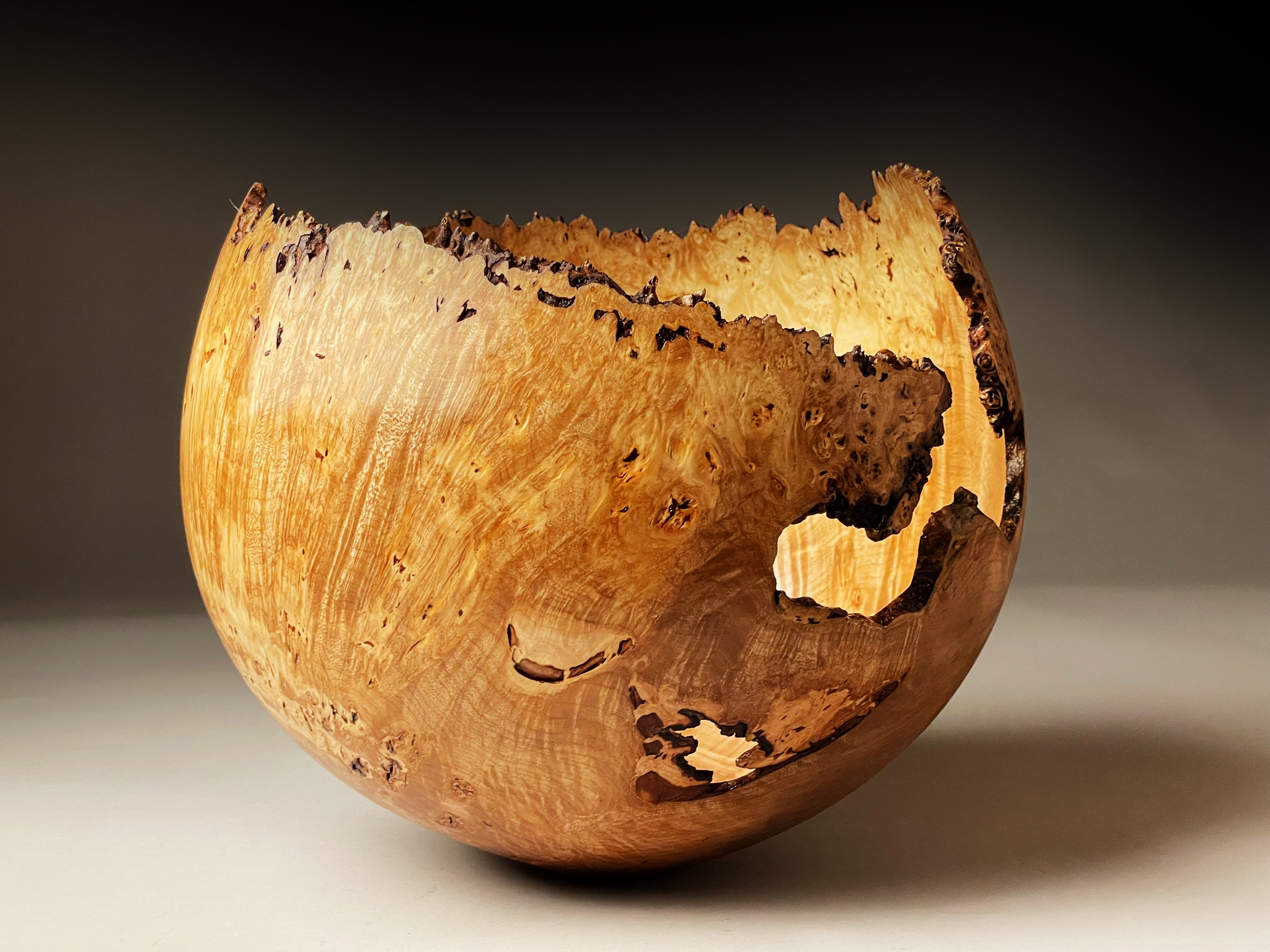 spalted sycamore bowl